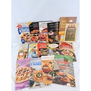 Cookbook Lot Betty Crocker Pampered Chef Vintage Recipe Booklets Desserts
